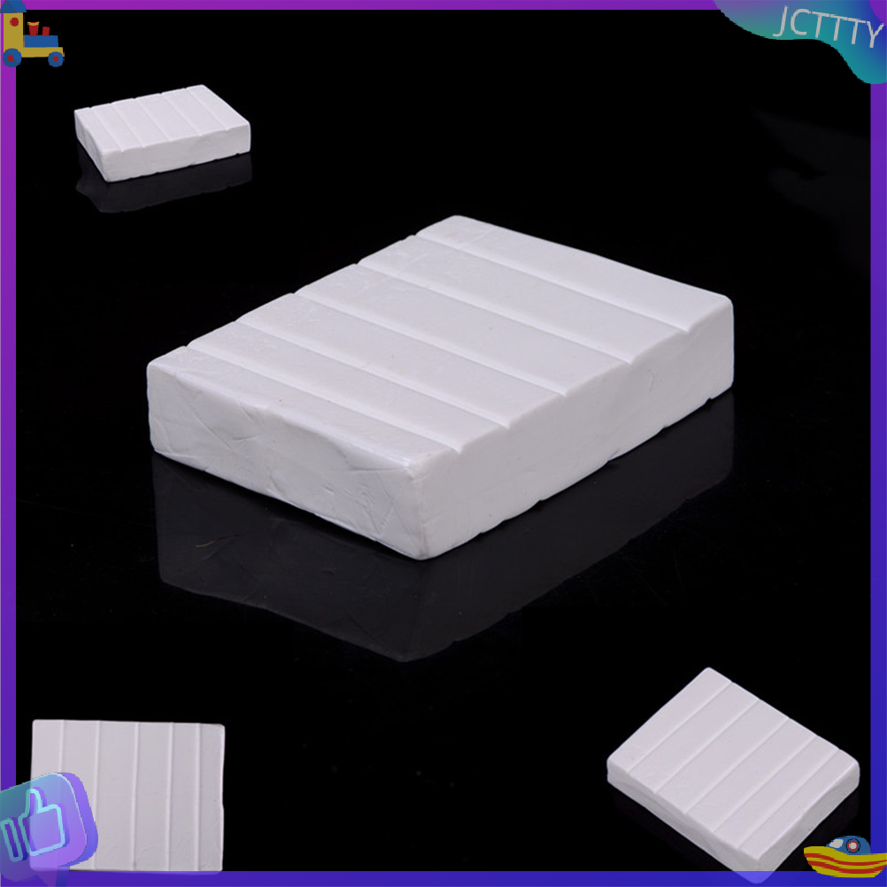 🎁 JCTTTY 🎀 Đất sét nướng lò Đất Sét Polymer Fimo nhân tạo 250g/gói mô hình cay mềm màu trắng