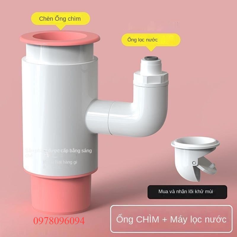 Ống thoát nước nhà bếp và máy lọc nước ro thoát nước thải máy lọc nước ro ra chung bồn rửa thoát nước máy lọc kangaroo