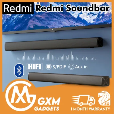 Xiaomi Redmi TV Speaker Redmi SoundBar Wireless Bluetooth and Wired TV SoundBar Audio 30W Home Theater TV Wall-mounting TV Speaker Redmi SoundBar