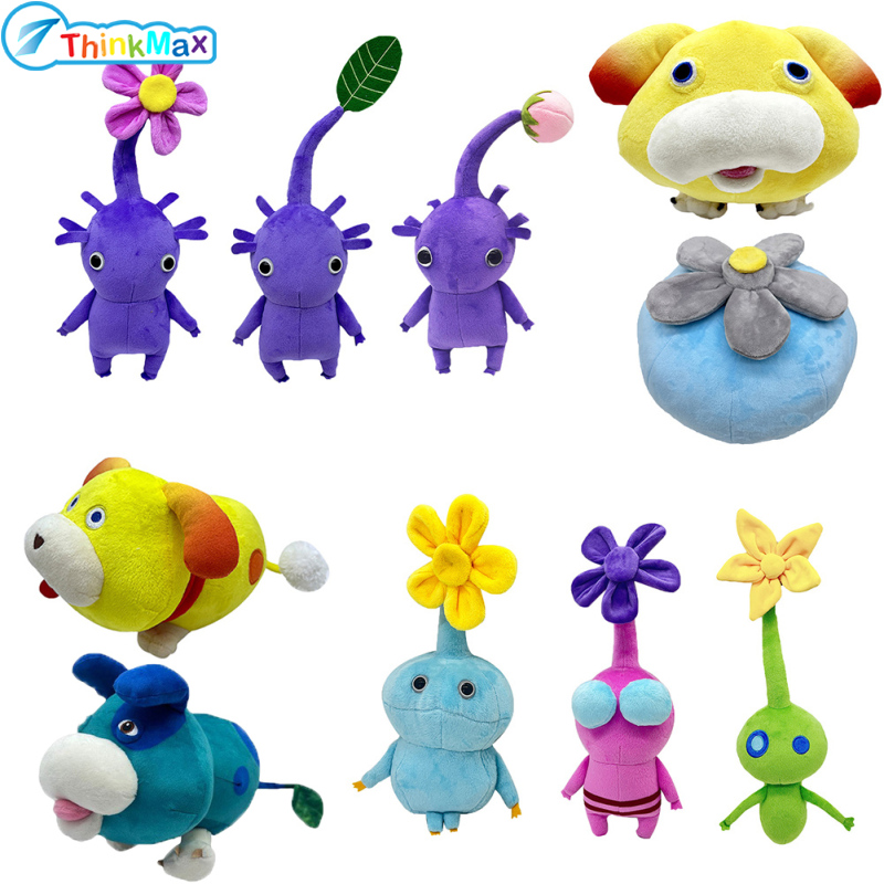 Ice Pikmin Plush Doll Cartoon Anime Plushies Soft Stuffed Plush Toys For Kids Gifts Fans Collection ราคา 90 บาท*ส่งฟรี