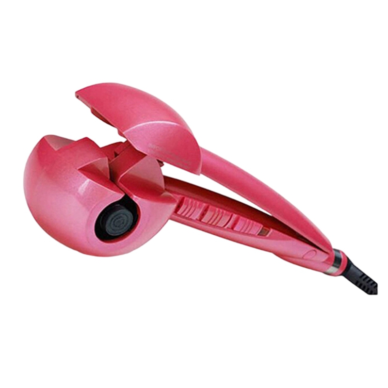 Big Waver Automatic Ceramic Curling Iron Snail Wave Maker, No-Damage Hair Styling Tool with US Plug for Women