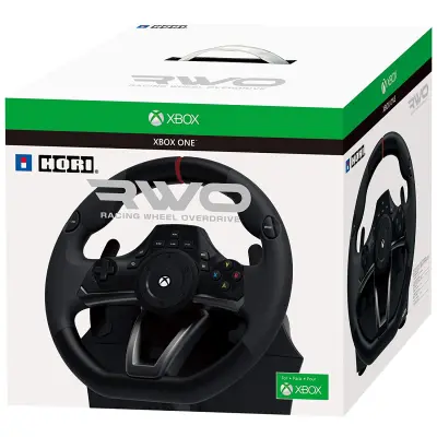 HORI Racing Wheel Overdrive for Xbox One Officially Licensed by Microsoft (Xbox One S and X)