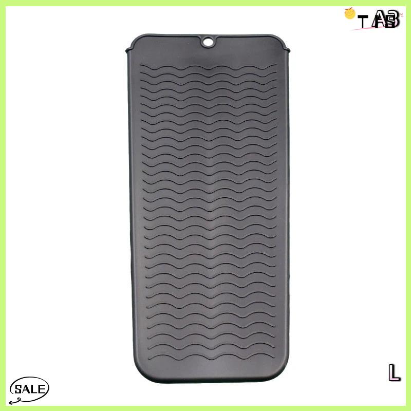 Follow Get New【TIS】 1pcs Silicone chịu nhiệt Pad Pouch lưu trữ túi cách nhiệt Mat cho máy ép tóc nhiệt uốn thanh Curler Bìa - 6