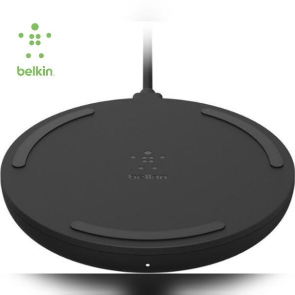 [ Hàng Chất ] Sạc Không Dây Belkin BOOST↑CHARGE™ Wireless Charging Pad 15W - Hàng Chính Hãng - Bảo Hành 12 Tháng