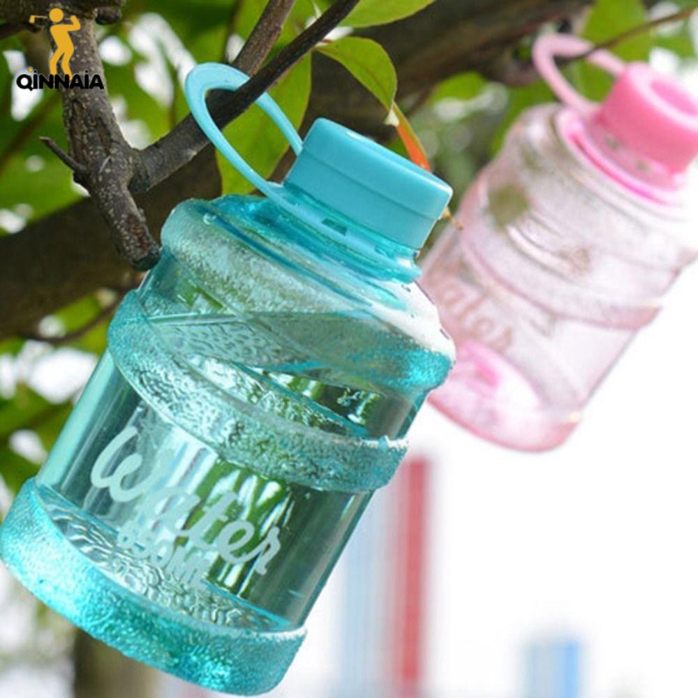 QINNAIA Chống rò rỉ Chai nước thể thao Sức chứa lớn Trong suốt Cốc nước mùa hè Chai uống nước 650ml Cốc trà Thể Thao Di động Outdoot