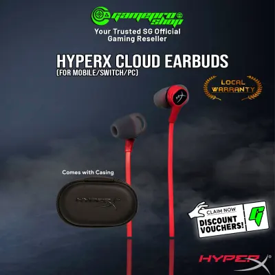 HyperX Cloud Earbuds - HX-HSCEB-RD (2Y)