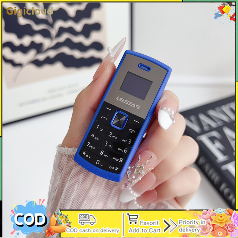 BM01 Mini Button Cell Phone 380mAh Battery Dual SIM Standby GSM Quad-band Support Pocket Cellphone For Elderly ราคา 301 บาท*ส่งฟรี