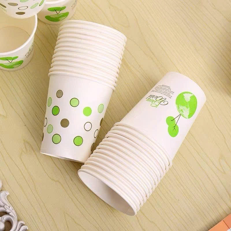 [Rẻ vô địch] Set 50 Ly Giấy An Toàn Thực Phẩm – Thiết Kế Đẹp, Sạch Sẽ, Tiện Dùng 1 Lần, Thân Thiện Môi Trường - Tuelam🇻🇳