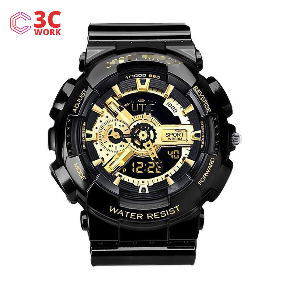 Iicasioo G-Shock Gold Series Men's Watch Model Ga-110Gb-1Adr Has a Warranty from the Seller. ราคา 149 บาท*ส่งฟรี