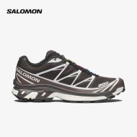 SALOMON XT-6 Unisex Sportstyle Shoes in Black Coffee / French Roast / Vanilla Ice