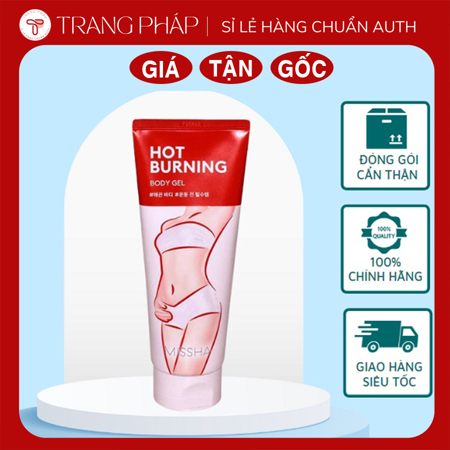 Kem tan mỡ missha hot burning body ɡel hàn quốc, kem mɑssage đánh tan mỡ bụng bắp tay, xoá rạn da hiệu quả