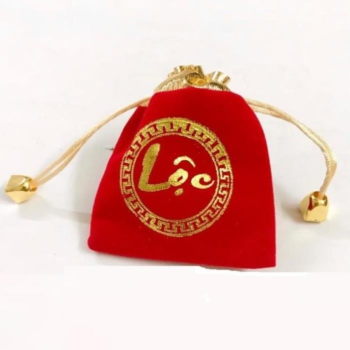 *ĐỒ CHUẨN* Bao Lì Xì Gấm Cao Cấp Ngày Tết Cưới Hỏi Nạp Tài thiêu hoa văn PHƯỢNG RỒNG kết NGỌC BỘI