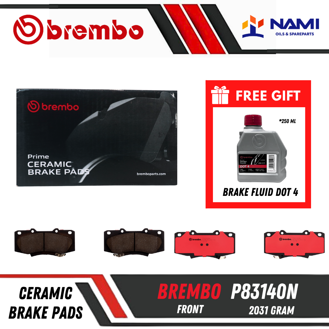 *BREMBO Brake Pad P83140N (FRONT)* Kampas Rem untuk mobil TOYOTA Harga 605,900 rupiah*Gratis Ongkir