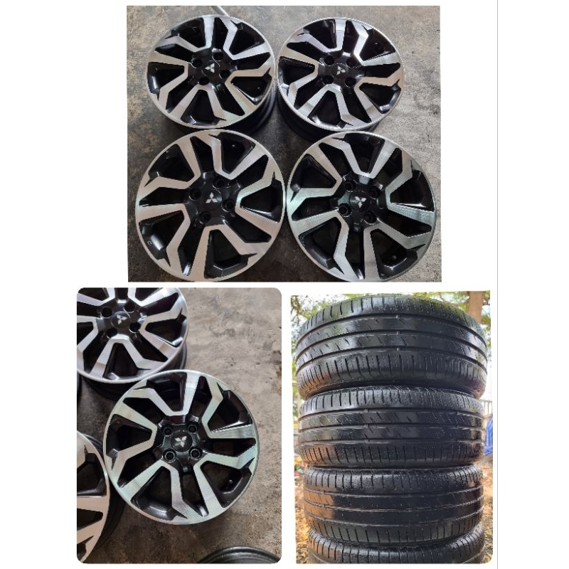 Mitsubishi Rims, 15 Inch, Fits Mirage, Attrage. Put It All in and Solve the Problem of Getting Stuck in Traffic. ราคา 9,900 บาท*ส่งฟรี