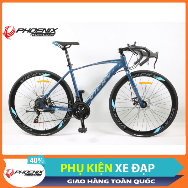 Mua [Phoenixbike.vn] Xe đạp Road touring Vicky VR700 2022 màu mới