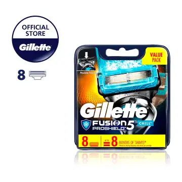 Gillette Fusion5 Proshield Razor Cartridge Refills 8pcs Lazada Singapore