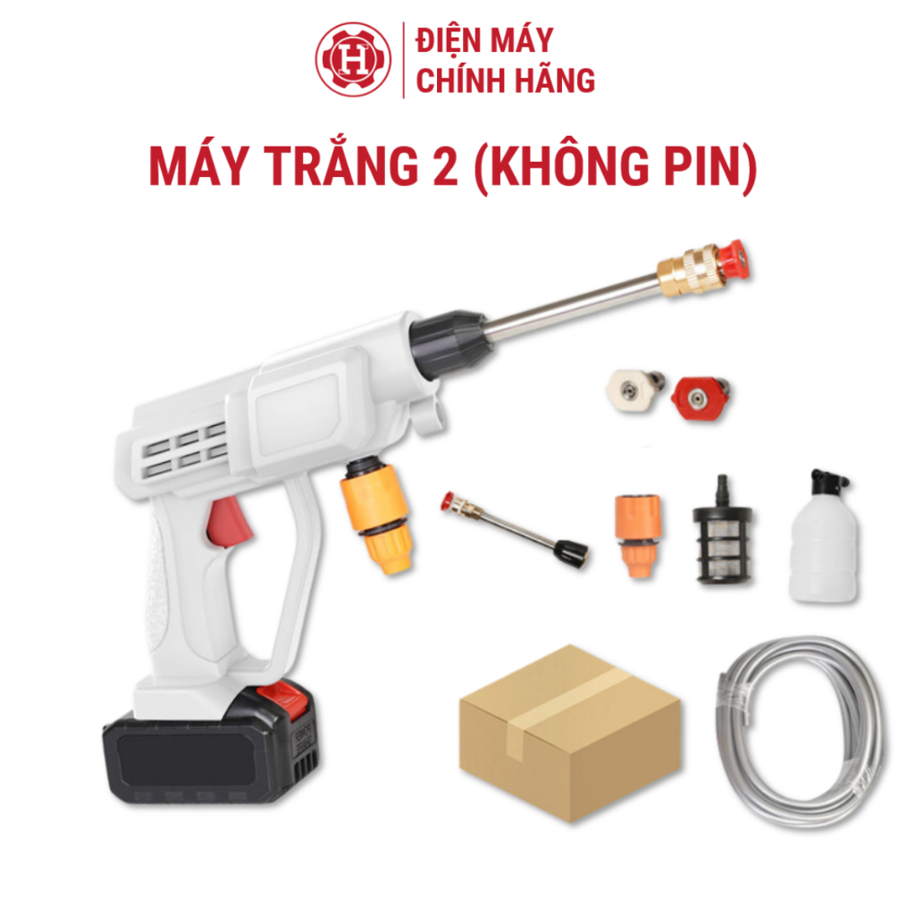 Máy rửa xe áp lực cao không dây MDHL 300W - Dung lượng pin lớn, trọng lượng nhẹ 2.5kg