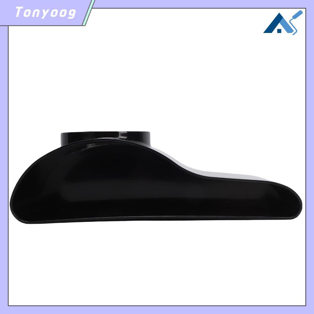 TONYOOG Đen Hang động bể cá Trắng ABS Nơi trú ẩn cho cá Chức năng Đang chìm Trang trí bể cá Bể cá