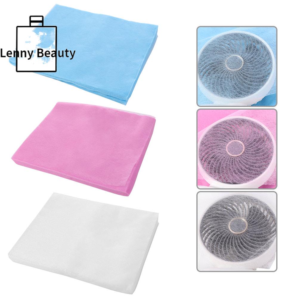 LENNY 200Pcs Dùng một lần Giấy lọc thu bụi móng tay Cắt miễn phí Thay thế Máy hút bụi nghệ thuật móng tay Thoáng khí Chống bụi Bông lọc chân không cho móng tay cho máy hút bụi móng tay