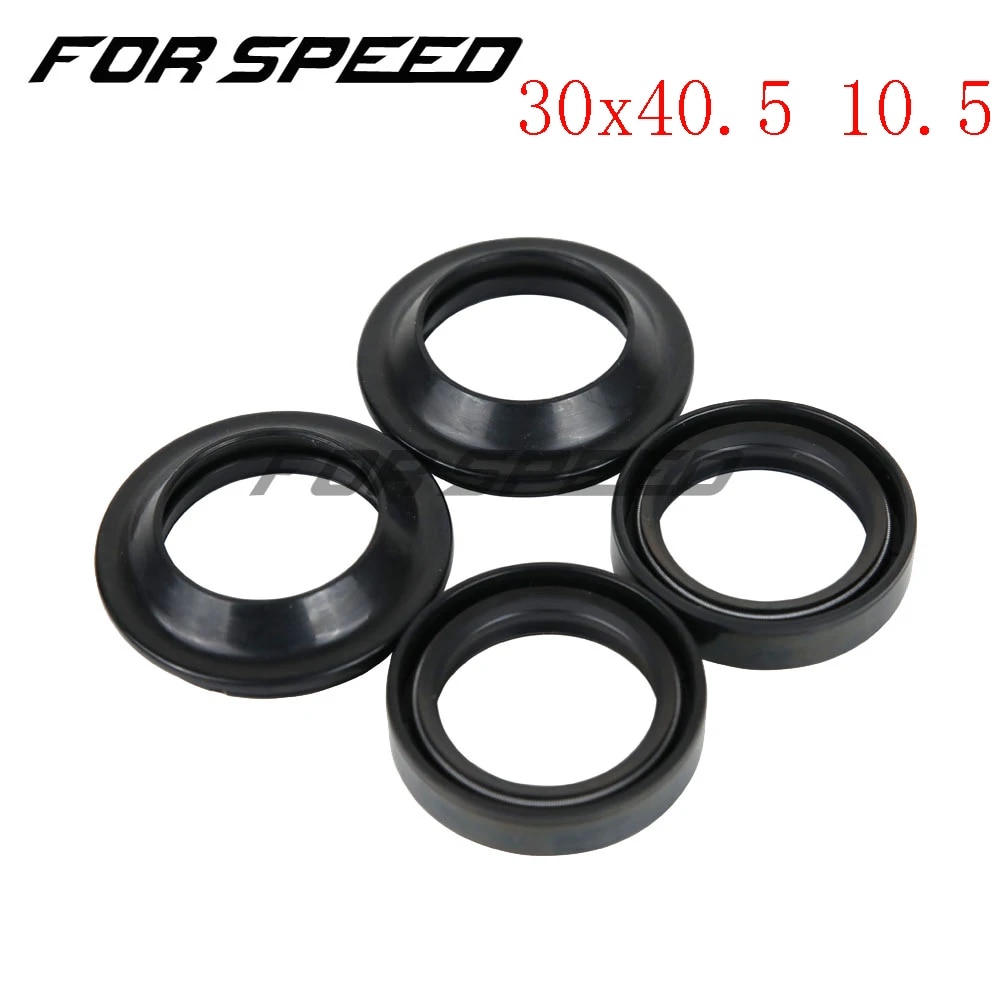 【Online】 30*40.5 30x40.5 10.5 Double Spring Motorcycle Rubber Gasket Front Fork Damper Seal Dust Cov