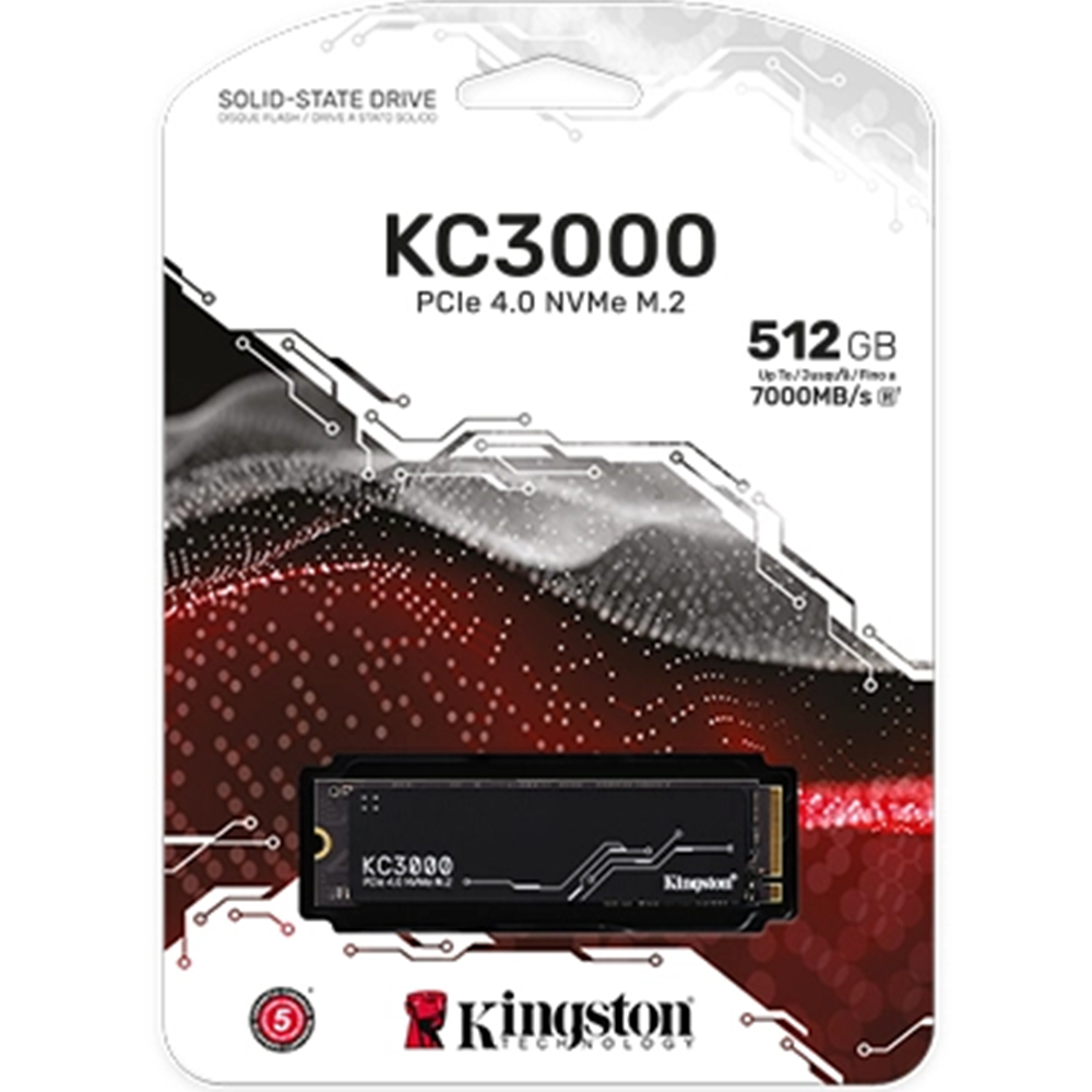 Ổ cứng SSD Kingston KC3000 512GB NVMe - Hàng chính hãng - Bảo hành 3 năm