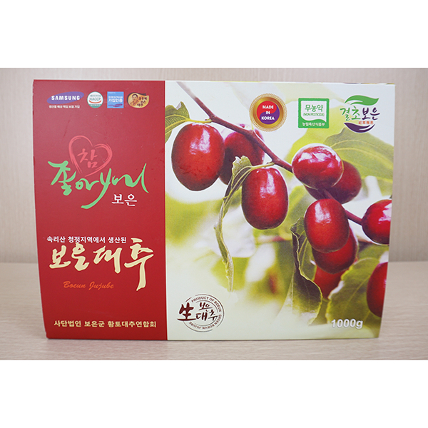 TÁO ĐỎ HÀN QUỐC Boeun Jujube 1 kg