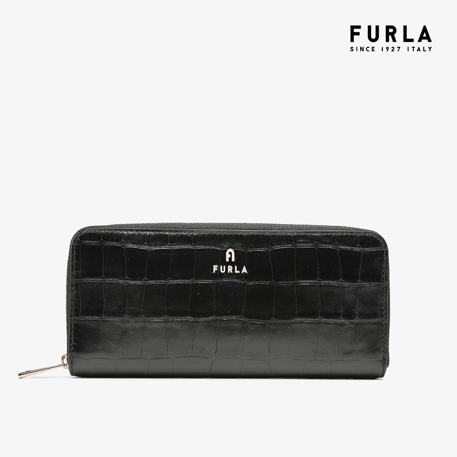Ví nữ furla camelia xl zip around slim