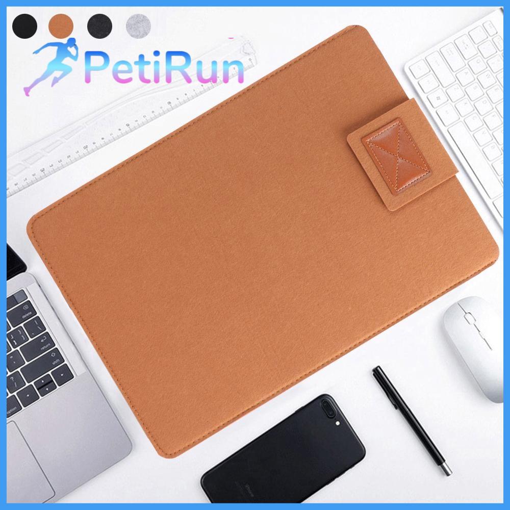 PETIRUN Cao thủ Cái túi Len nỉ Thời trang Vỏ máy tính xách tay Ultrabook Tay áo Che