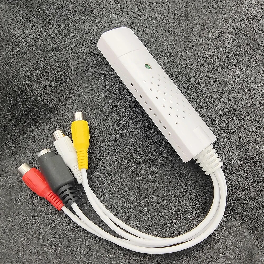 【Special Edition】 Usb 2.0 To Rca Cable Adapter Converter Audio Video Capture Adapter Pc Cables For Win 7/8/10 Tv Dvd Vhs For Win7/8/10