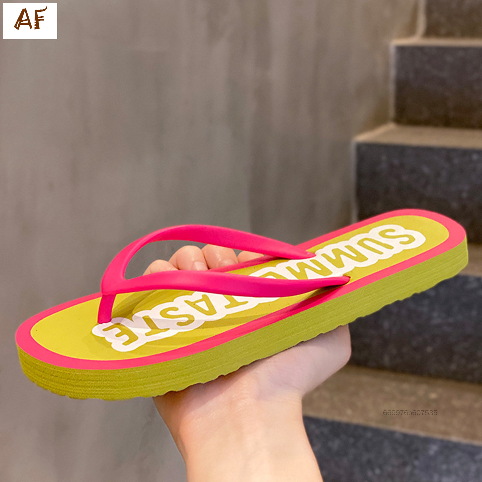 AF Women's Summer Casual Sandals Breathable and Versatile Clip-on Beach Sandals Easy Slip on Water Shoes AF-MY - 4