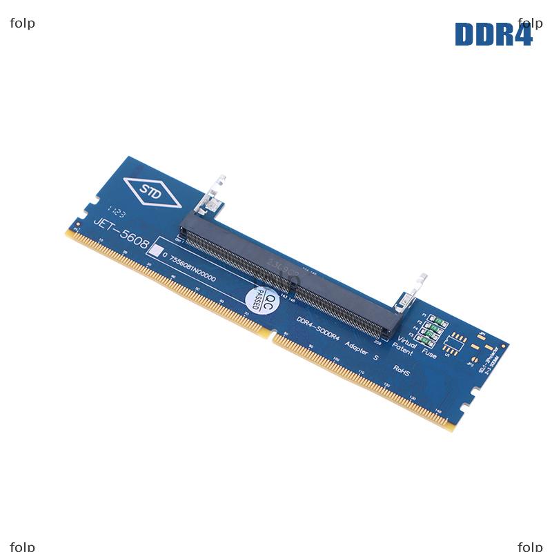 [COD] folp DDR3 DDR4 DDR5 máy tính xách tay SO-DIMM để máy tính để bàn chuyển đổi thẻ chuyển đổi Bộ nhớ RAM kết nối bộ chuyển đổi - 4