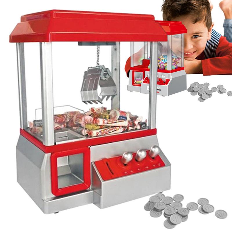 Búp bê Mini Claw Đồ chơi máy trẻ em đồng tiền hoạt động chơi trò chơi Mini
