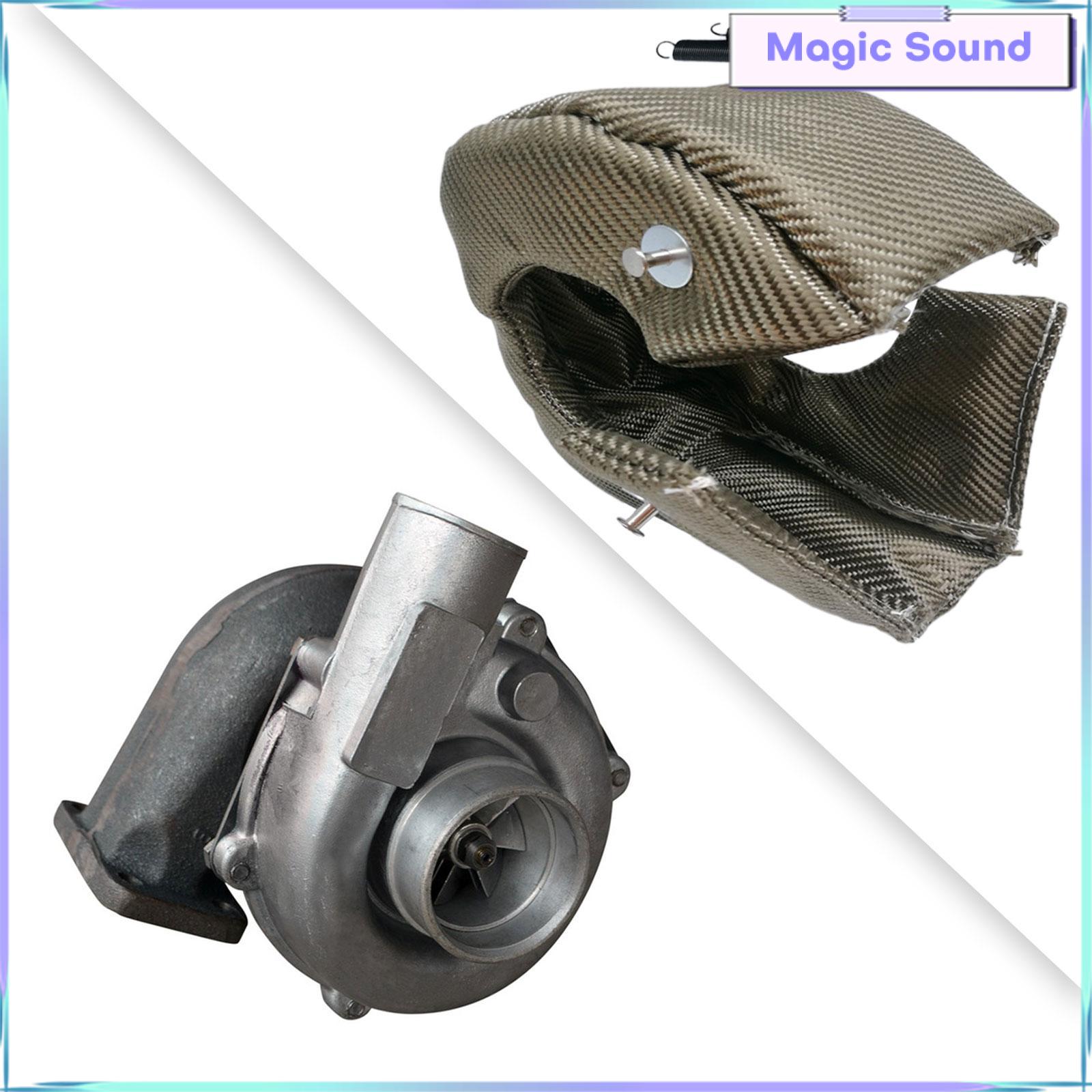 Âm thanh kỳ diệu turbo tăng áp Bìa bọc với khóa lò xo Turbo chăn tấm chắn nhiệt Bìa T4