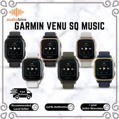 Garmin Venu sq Music & Non Music Bluetooth Fitness Smartwatch