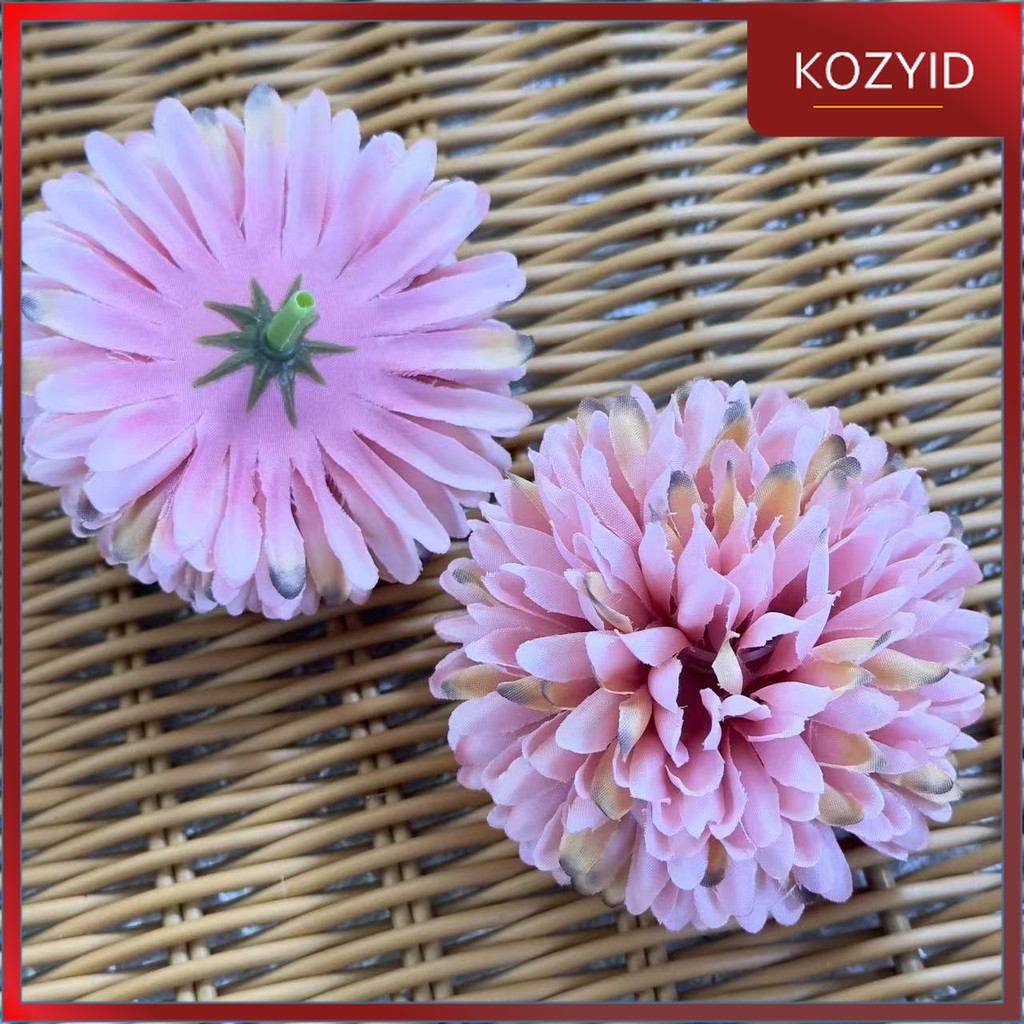 KOZY.ID - KTM15 MOMOTUM 7cm Kepala Kuntum Krisan Putik Kuntuman bunga hias plastik gerbera aster krisan dahlia kain hiasan dekor dekorasi pesta pernikahan wedding seserahan hantaran mahar ruangan kamar tidur