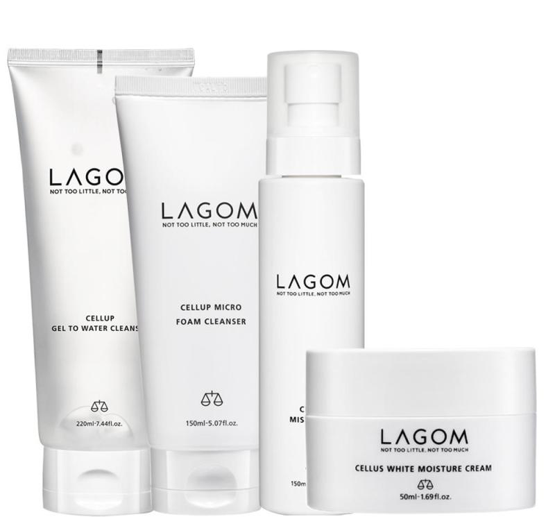 Buy Lagom Complete Daily Skincare Set (White Moisture) Singapore