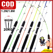 Portable Travel Fishing Rods for Saltwater and Freshwater Fishing