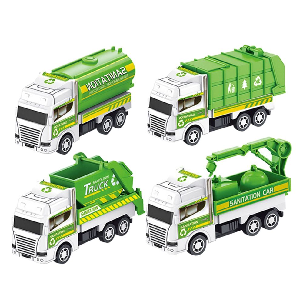 ADDIER Cổ điển Kéo Câu Đố Món Quà sinh nhật Quà Tặng Kéo Xe Xây dựng Máy Xúc One-Push Hoạt Động and Go Kỹ thuật Đồ Chơi Xe Tàu Sân Bay Ma sát Powered Xe Đồ Chơi Kỹ thuật Xe Đồ Chơi Thành Phố Vệ Sinh Môi Trường Đồ Chơi Xe ô tô - 3