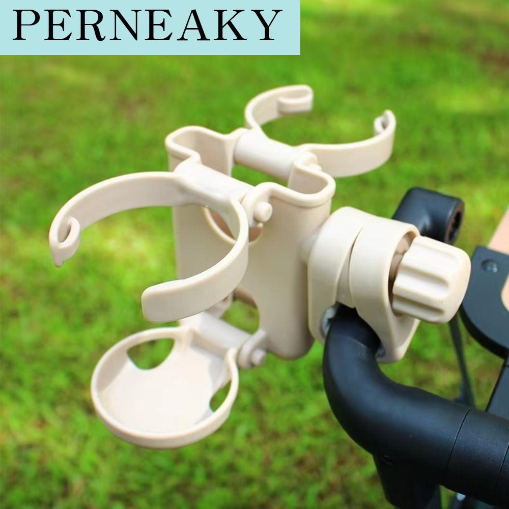 PERNEAKY 3 อิน 1 ที่วางแก้วสำหรับรถเข็นเด็ก พับได้ ดับเบิลคัพ ชั้นวางเครื่องดื่ม มั่นคง ดีไซน์กะทัดรัด ที่จัดเก็บขวดนมสำหรับรถเข็นเด็ก การเดินทาง ราคา 347 บาท*ส่งฟรี
