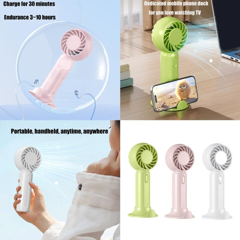 Portable Miniature Fan with Powerful Motor Adjustable Speed