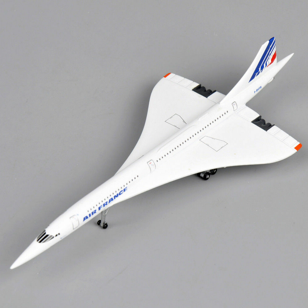 1/400 Concorde Air France không khí mô hình máy bay 1976-2003 máy bay hợp kim đúc khuôn máy bay mô hình máy bay trẻ em món quà sinh nhật Bộ sưu tập đồ chơi