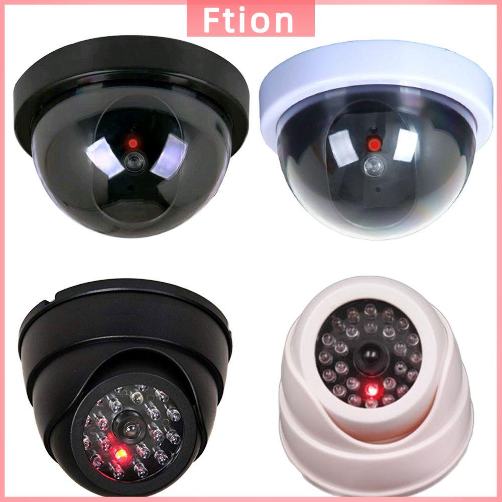 FTION Sáng tạo Mái vòm Mô phỏng Giám sát Màn hình giả Máy ảnh giả Đèn LED nhấp nháy Camera quan sát