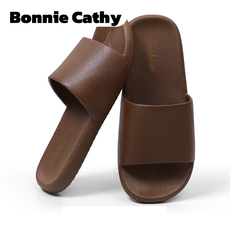 Bonnie CathyBonnie Cathy Couple slippers women's bathroom bath non-slip soft bottom new indoor home slippers couple home slippers ราคา 116 บาท*ส่งฟรี