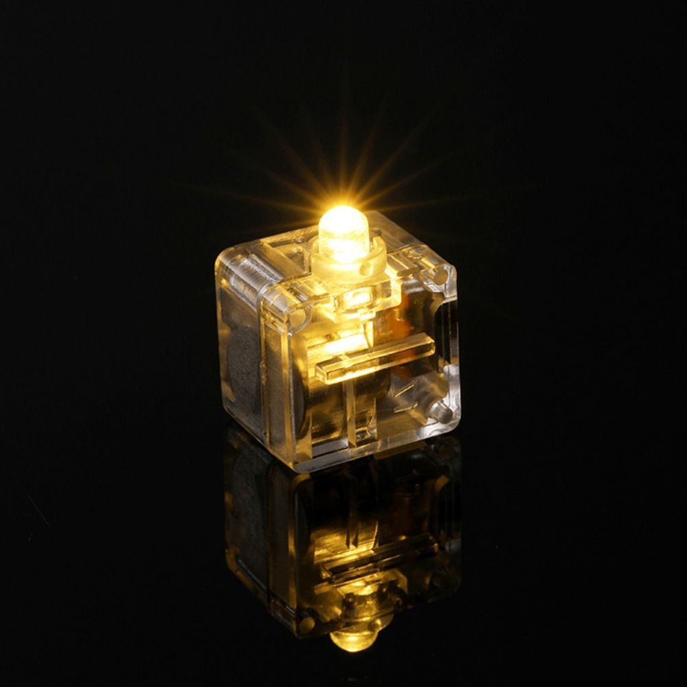 STARRY Mini Fish Tank Candle Lamp Waterproof Decorative Fish Tank Decorative Lamp Mini Fish Tank Light Square Submersible Mini LED Lights Home - 2