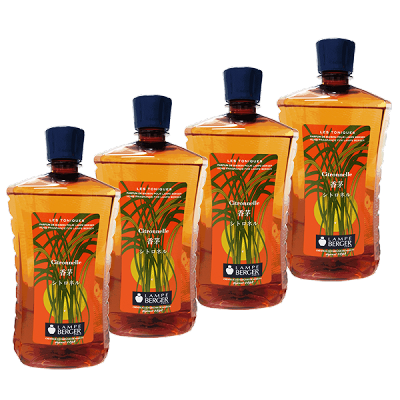Buy LAMPE BERGER LB ESSENTIAL OIL 1L SET (4 BOTTLES) - CITRONNELLE (香茅) Singapore