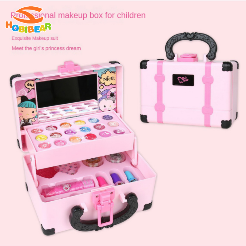 HOBIBEAR Children's toys, makeup toys, makeup sets, suitcases, birthday gifts ราคา 438 บาท*ส่งฟรี