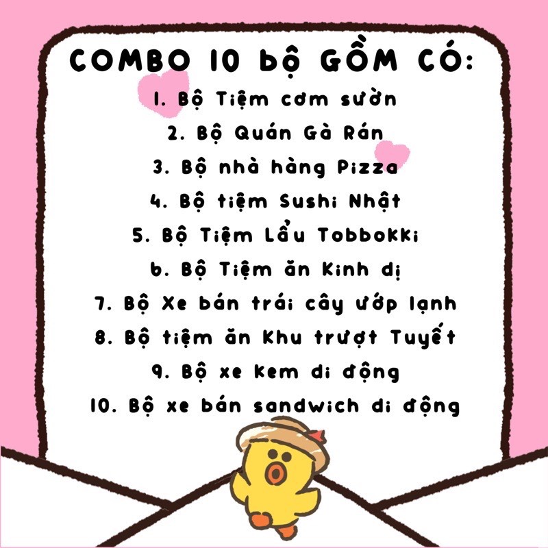 [Mã INBAU25 giảm 25K đơn 149K] COMBO 10 Bộ Tranh Đồ Chơi Giấy Cô Tiên Xanh
