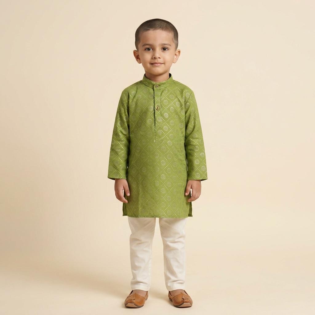 D4 - Indian Kids Boys Jippa | Kurta Pajama Set | Traditional Ethnic Wear | Festive & Wedding Outfit