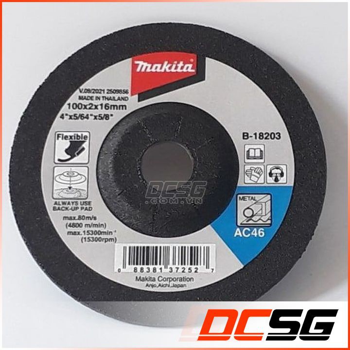 Đá mài 100mm makita b-18203