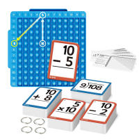 1 Set Math Flash Cards Fidget Chart Addition Subtraction Multiplication Division Preschool Learning Math Calculation Card Arithmetic Teaching Aid Math Manipulatives